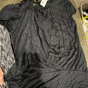 Open back cotton top nwt